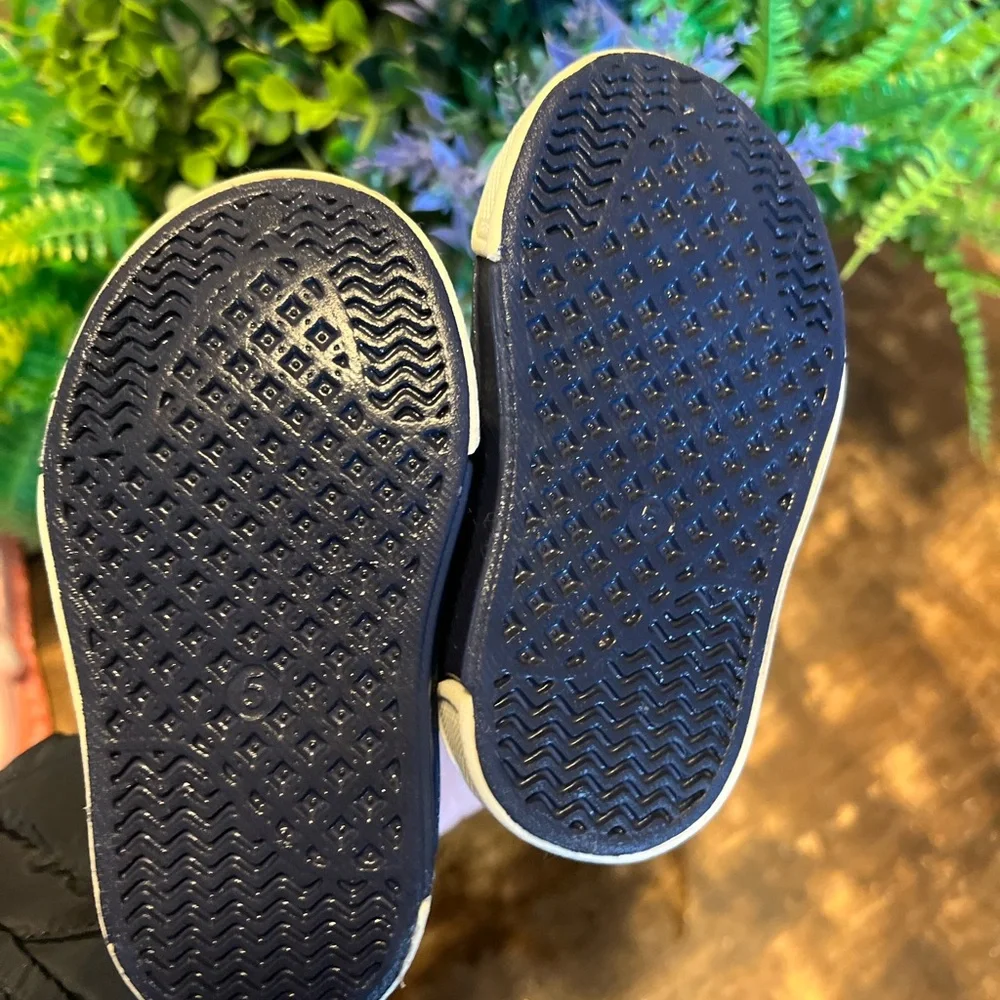 Kids Navy Slip-On Water Shoes